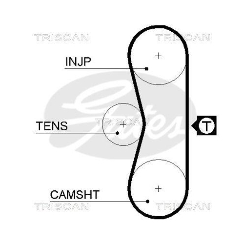 TRISCAN Zahnriemensatz