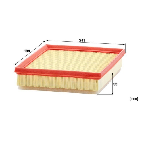 MANN-FILTER Luftfilter