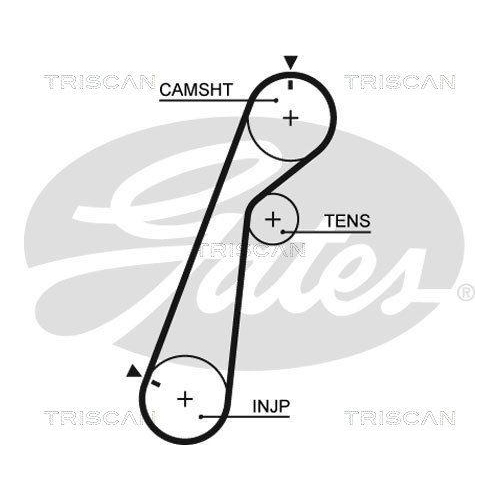 TRISCAN Zahnriemensatz