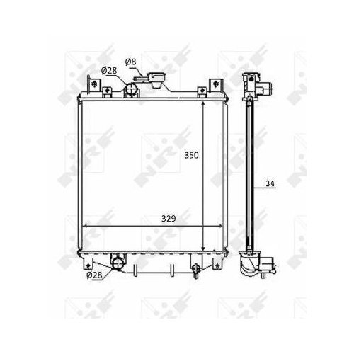 NRF K&uuml;hler, Motork&uuml;hlung