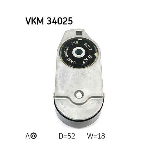 SKF Riemenspanner, Keilrippenriemen