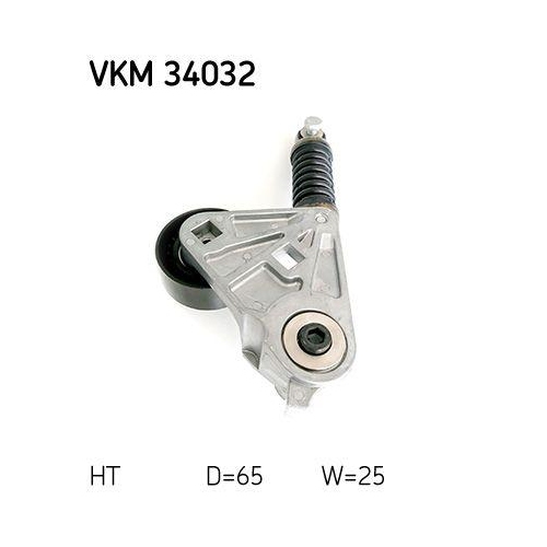 SKF Riemenspanner, Keilrippenriemen