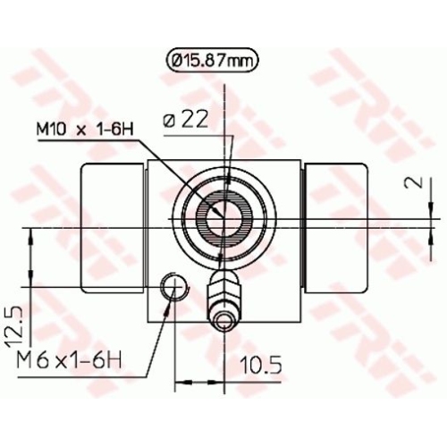 TRW Radbremszylinder