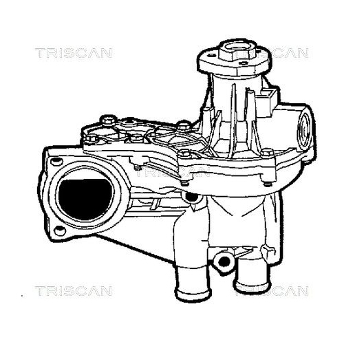 TRISCAN Wasserpumpe, Motorkühlung