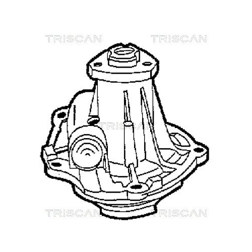 TRISCAN Wasserpumpe, Motorkühlung