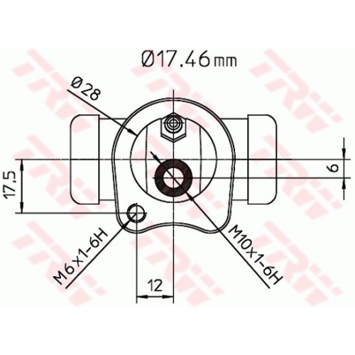 TRW Radbremszylinder