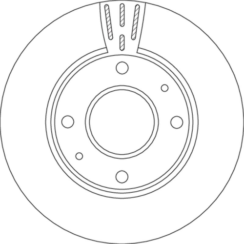 TRW Bremsscheibe