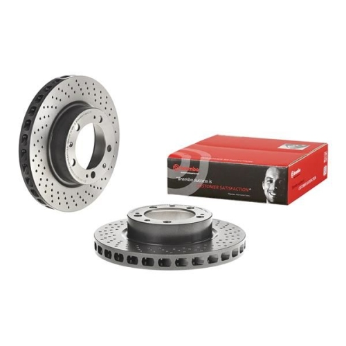 BREMBO Bremsscheibe PRIME LINE - UV Coated