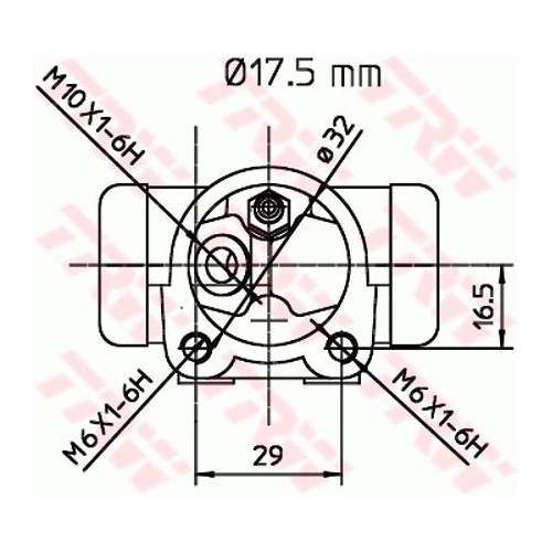 TRW Radbremszylinder