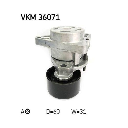 SKF Riemenspanner, Keilrippenriemen