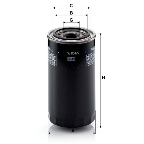 MANN-FILTER Filter, Arbeitshydraulik