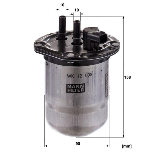 MANN-FILTER Kraftstofffilter