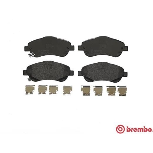 BREMBO Bremsbelagsatz, Scheibenbremse PRIME LINE