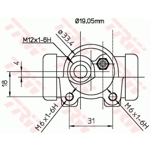 TRW Radbremszylinder