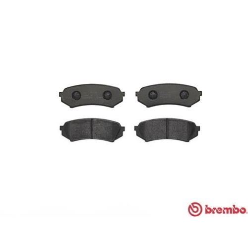 BREMBO Bremsbelagsatz, Scheibenbremse PRIME LINE