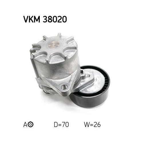 SKF Riemenspanner, Keilrippenriemen