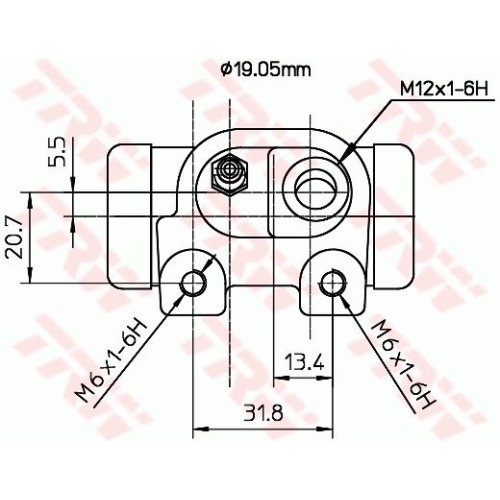 TRW Radbremszylinder