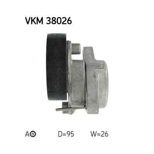 SKF Riemenspanner, Keilrippenriemen