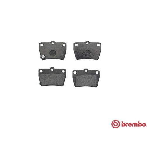 BREMBO Bremsbelagsatz, Scheibenbremse PRIME LINE