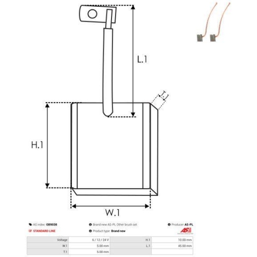 AS-PL Kohleb&uuml;rste, Generator AS