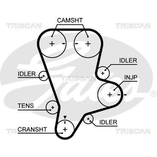 TRISCAN Zahnriemensatz