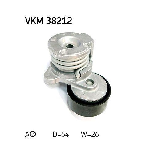 SKF Riemenspanner, Keilrippenriemen