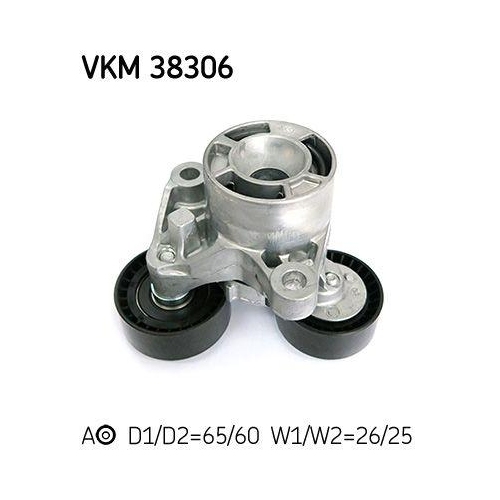 SKF Riemenspanner, Keilrippenriemen