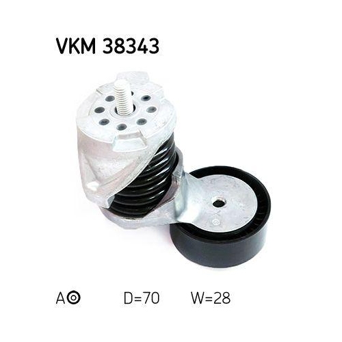 SKF Riemenspanner, Keilrippenriemen