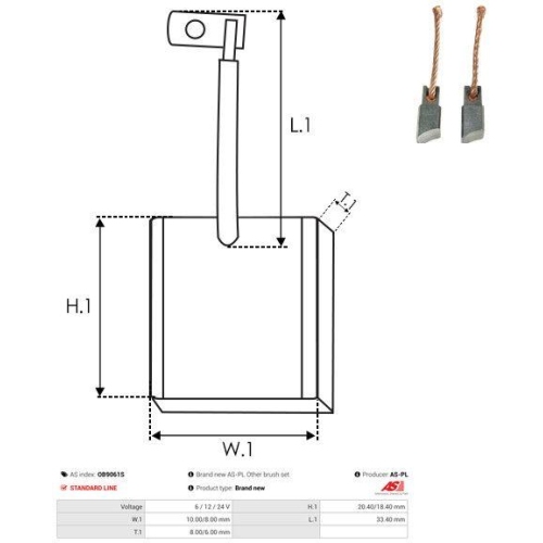 AS-PL Kohleb&uuml;rste, Generator AS
