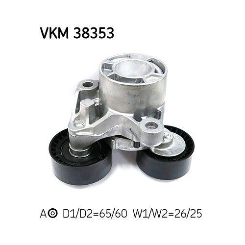 SKF Riemenspanner, Keilrippenriemen