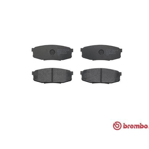 BREMBO Bremsbelagsatz, Scheibenbremse XTRA LINE