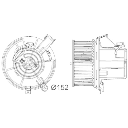 MAHLE Innenraumgebläse BEHR *** PREMIUM LINE ***