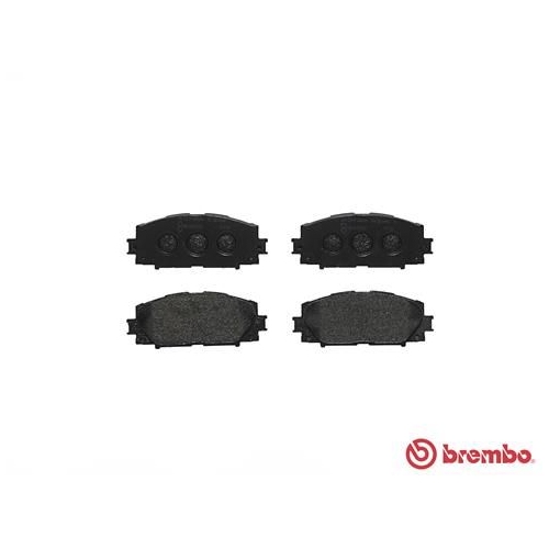 BREMBO Bremsbelagsatz, Scheibenbremse PRIME LINE