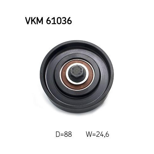 SKF Umlenk-/F&uuml;hrungsrolle, Keilrippenriemen