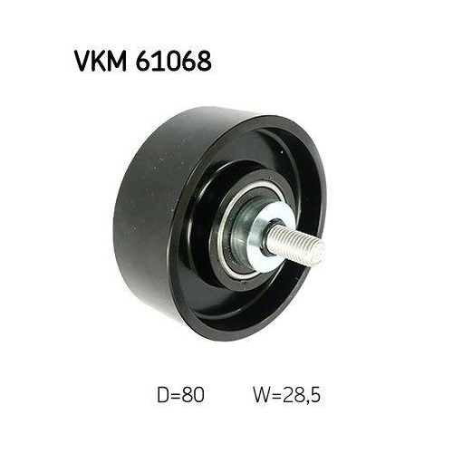 SKF Umlenk-/F&uuml;hrungsrolle, Keilrippenriemen