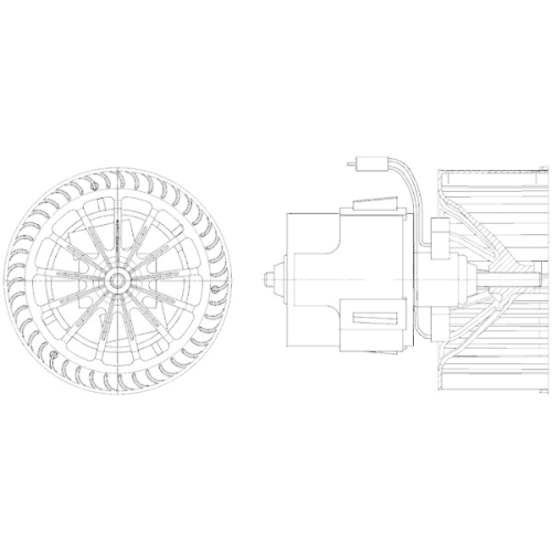 MAHLE Innenraumgebläse BEHR *** PREMIUM LINE ***