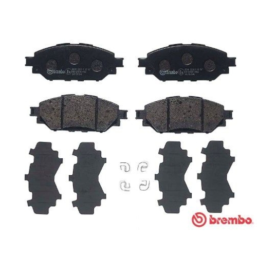 BREMBO Bremsbelagsatz, Scheibenbremse PRIME LINE