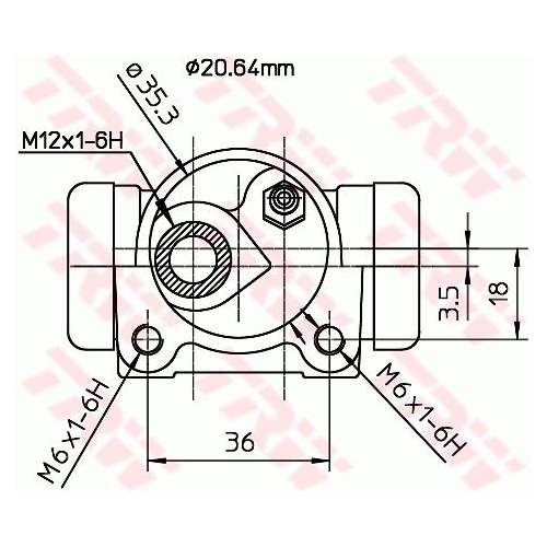 TRW Radbremszylinder