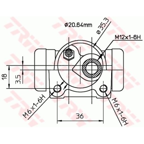 TRW Radbremszylinder