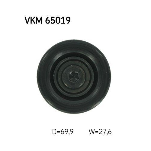 SKF Umlenk-/F&uuml;hrungsrolle, Keilrippenriemen