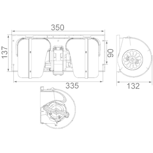 MAHLE Innenraumgebläse BEHR *** PREMIUM LINE ***