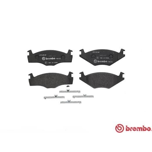 BREMBO Bremsbelagsatz, Scheibenbremse PRIME LINE