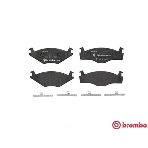 BREMBO Bremsbelagsatz, Scheibenbremse PRIME LINE