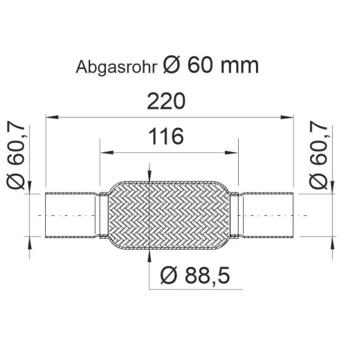 ERNST Flexrohr, Abgasanlage