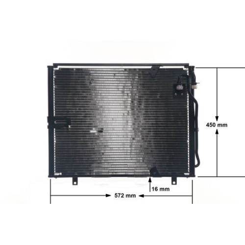 MAHLE Kondensator, Klimaanlage BEHR