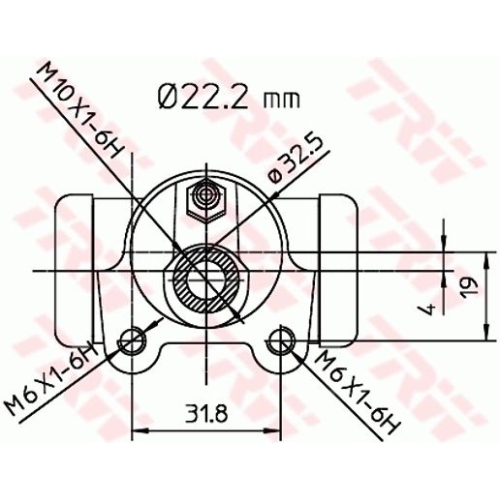 TRW Radbremszylinder