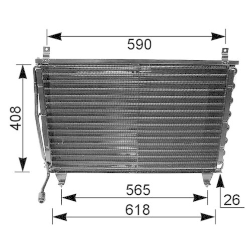 MAHLE Kondensator, Klimaanlage BEHR *** PREMIUM LINE ***