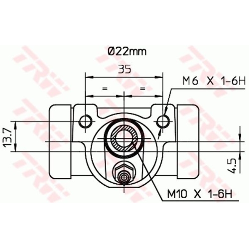 TRW Radbremszylinder