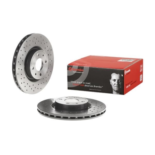 BREMBO Bremsscheibe PRIME LINE - UV Coated