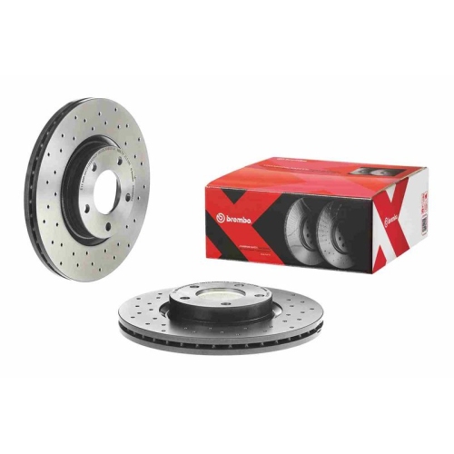 BREMBO Bremsscheibe XTRA LINE - Xtra